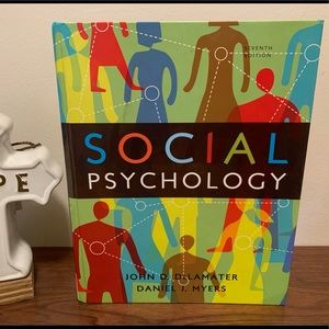 Social Psychology by John D. Delamater,  Daniel J. Myers seventh edition book